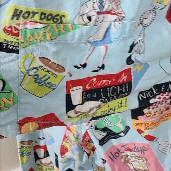 Nick & Nora 1950's Pajamas Vintage 1990's Size XL - Picture 6 of 16